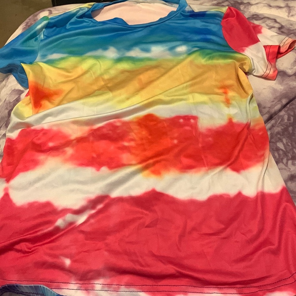 Tie dye short set